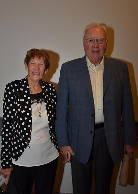 Ron Cooke and wife (name?)