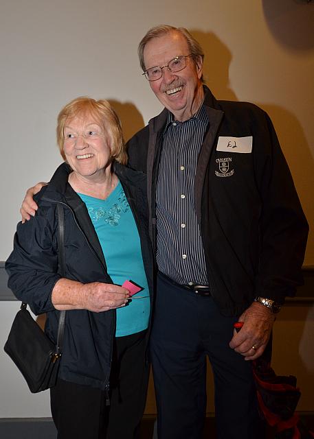 Mrs (name) and Ed Graham