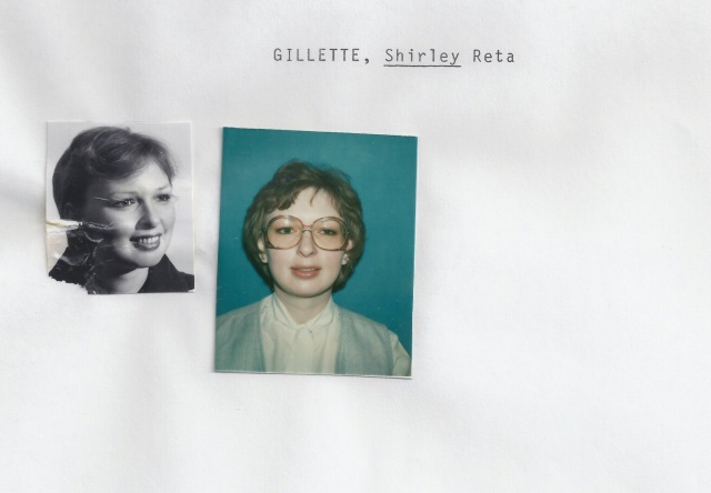 Gillette, Shirley Rita