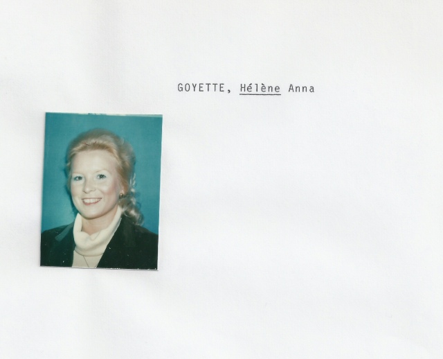 Goyette, Helene- Anna