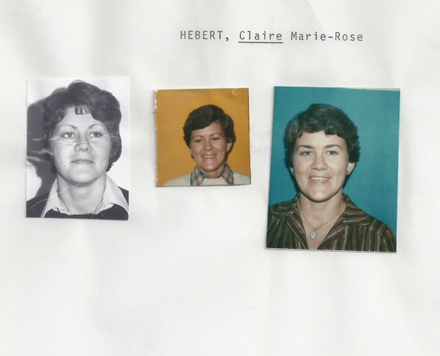 Hebert, Claire Marie-Rose