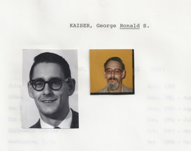 Kaiser, Ronald S