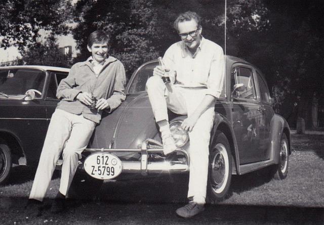 Larry McKeown and David Smith Rome 1967