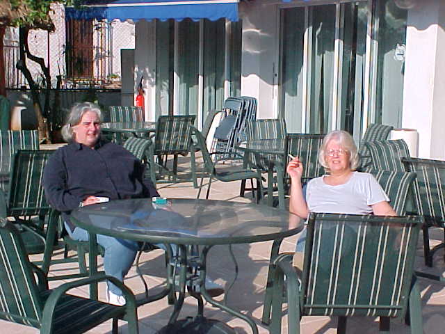Holly Brown and Ada Abbott in Havana