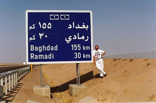 David Smith Enroute to Baghdad Summer of 1990