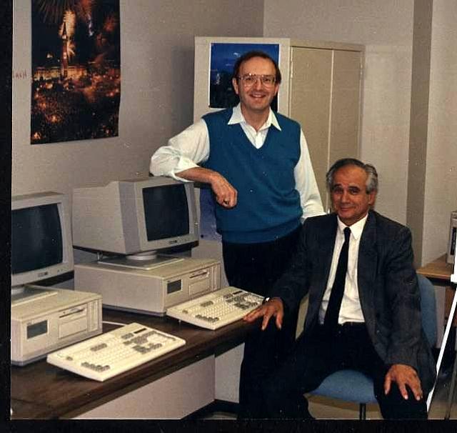 David Smith and Rod Villeneuve 1990