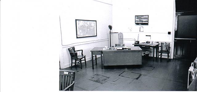 Cathy O'Keefe's desk - Accounts East Block offices