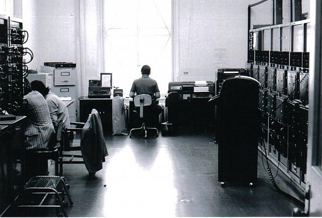 Alvis room East Block Comcentre 1973
