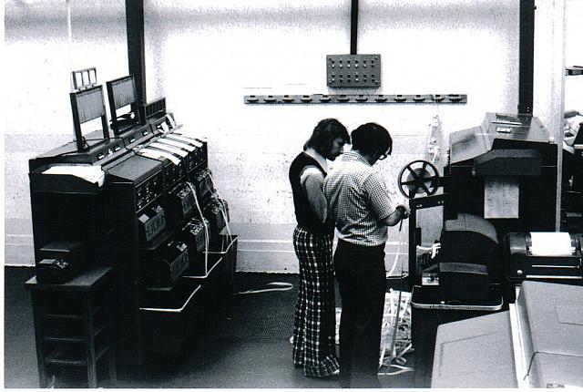? and  Rick Pomerleau EB line room 1973