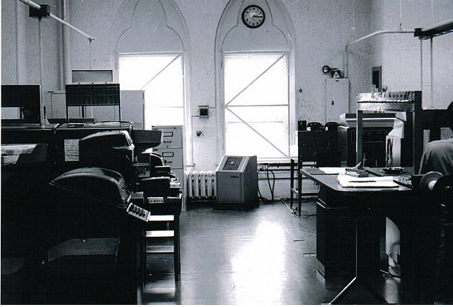 Line Room EB Comcentre 1973
