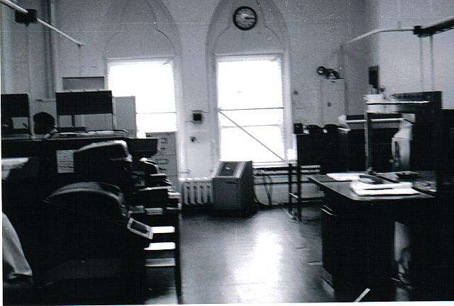 Line Room East Block Comcentre 1973