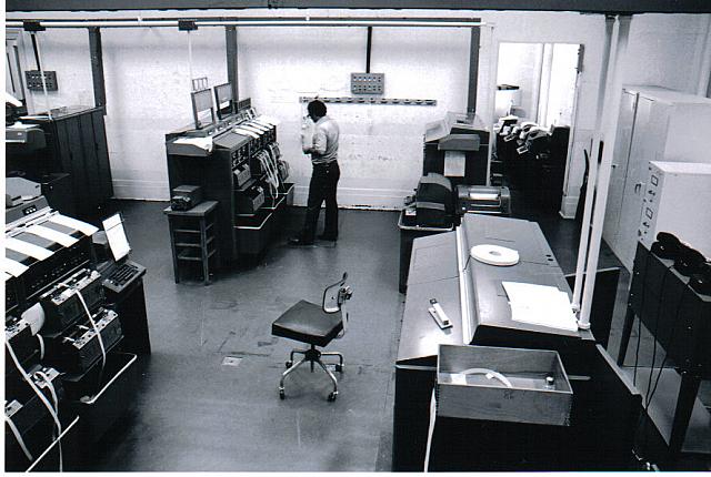 Line Room, East Block 1973