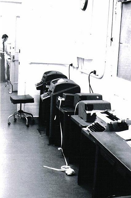 Run Off Dupe Room East Block 1973