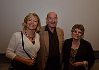 Daughter (Name), with father Len Dupuis and his wife (name)
