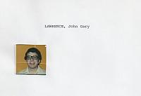 Lawrence, John Gary