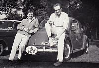 Larry McKeown and David Smith Rome 1967