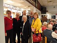 Xmas lunch at the Legion 2012  L-R  Front row: Ada Abott, Janice Attree-Smith, Rear: Judy Bakvis, Rod Villeneuve, David Smith, Bill Neelin