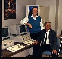 David Smith and Rod Villeneuve 1990