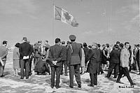 Tel Aviv Raising the new Flag 1965