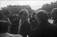 Trudeau visit to Paris Arc de Triumphe 1974